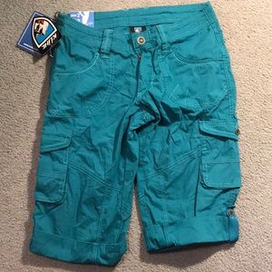 Kuhl Kontra cargo shorts size 2 marine